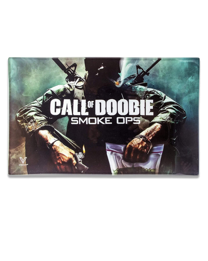 Call of Doobie Glass Tray - V Syndicate V-Syndicate