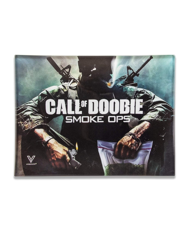 Call of Doobie Glass Tray - V Syndicate V-Syndicate