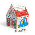 Christmas in the Village 500 Piece House Puzzle Louise Cunningham