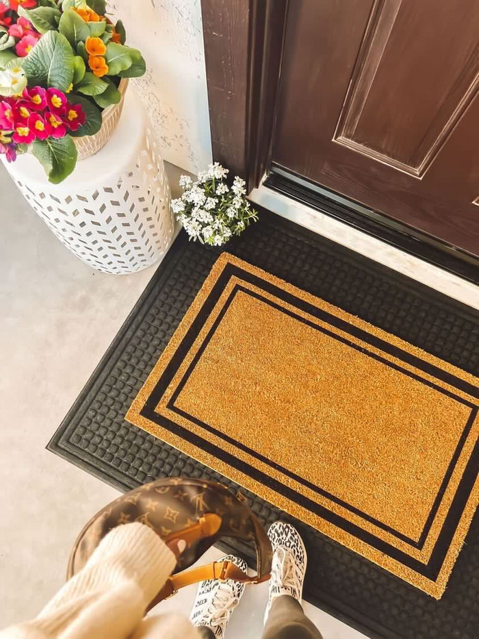 Classic Border Coco Doormats | Coco Mats N More