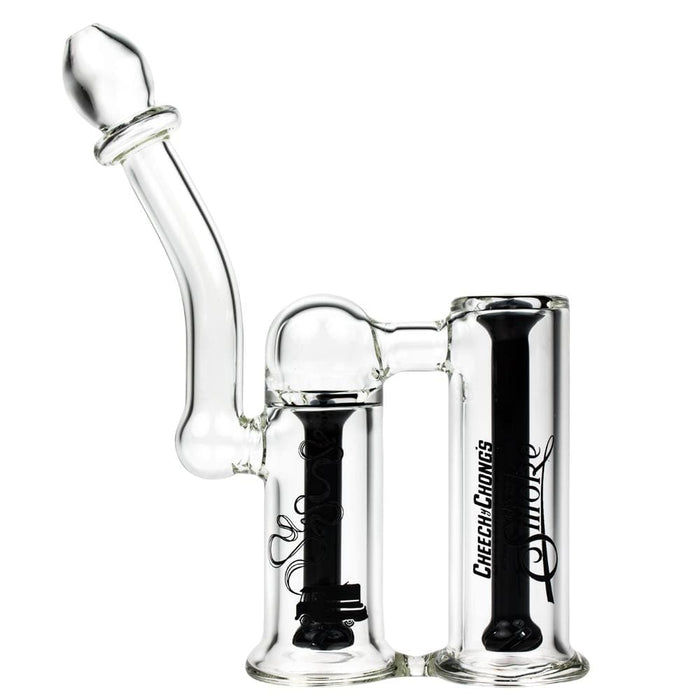 Clyde Double Chamber Glass Bubbler