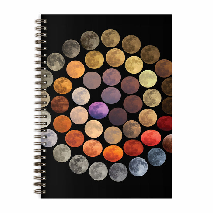 Colors of the Moon Wire-O Journal Marcella Giulia Pace