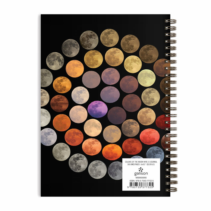 Colors of the Moon Wire-O Journal Marcella Giulia Pace