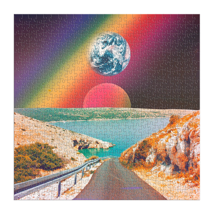 Cosmic Rainbow 500 Piece Puzzle 500 Piece Puzzles Nidera