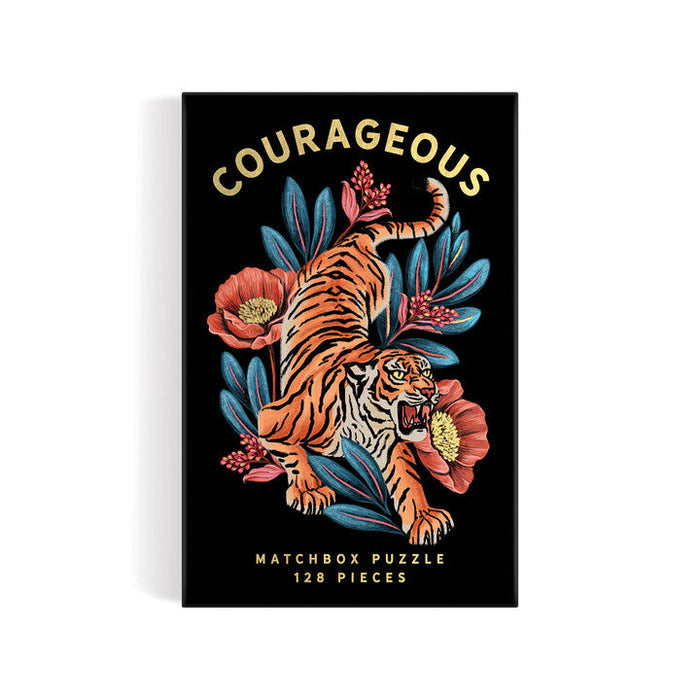 Courageous 128 Piece Matchbox Puzzle Jigsaw Puzzles Raxenne Maniquiz