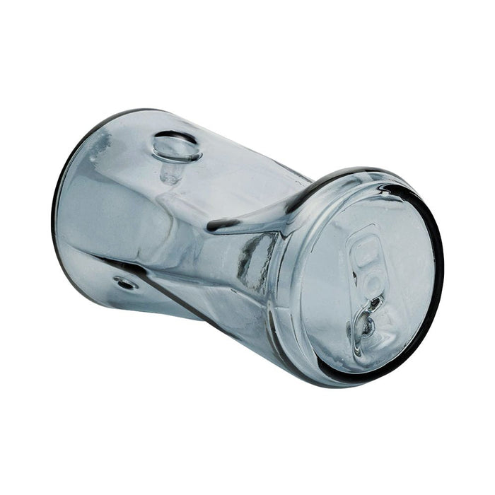 Crushed Can Glass Hand Pipe - 4.5"