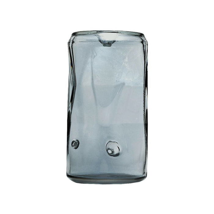 Crushed Can Glass Hand Pipe - 4.5"