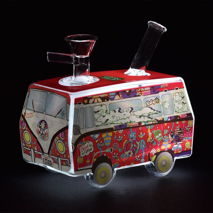 Dabtized Toon Van Retro Van Glass Water Pipe - 5" / Designs Vary