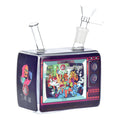 Dabtized Trippie Vision Retro TV Glass Water Pipe - 5"