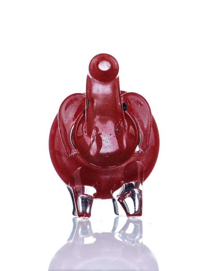 Dainty Glass Elephant Pipe worldofbongs