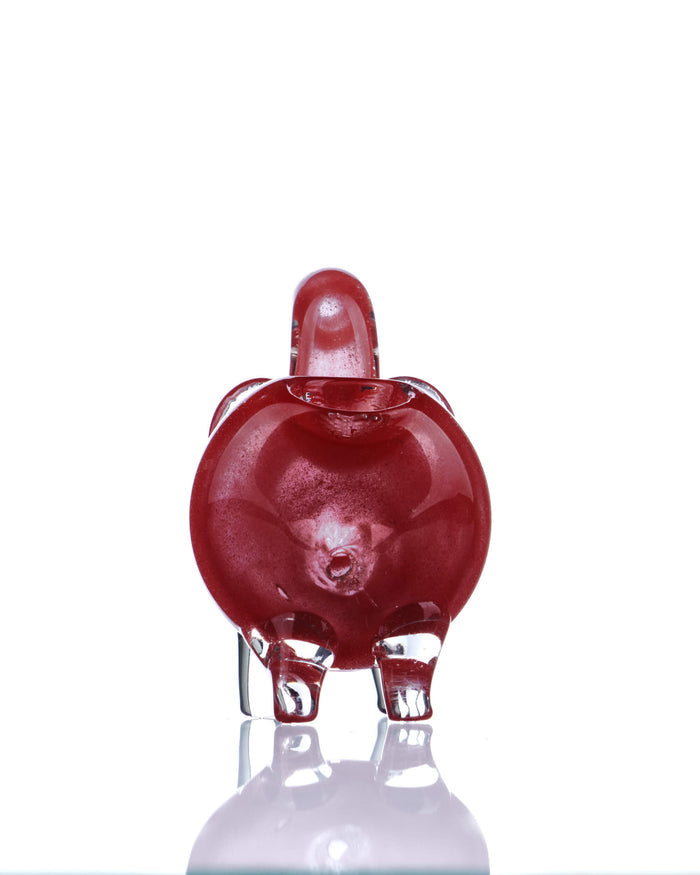 Dainty Glass Elephant Pipe worldofbongs