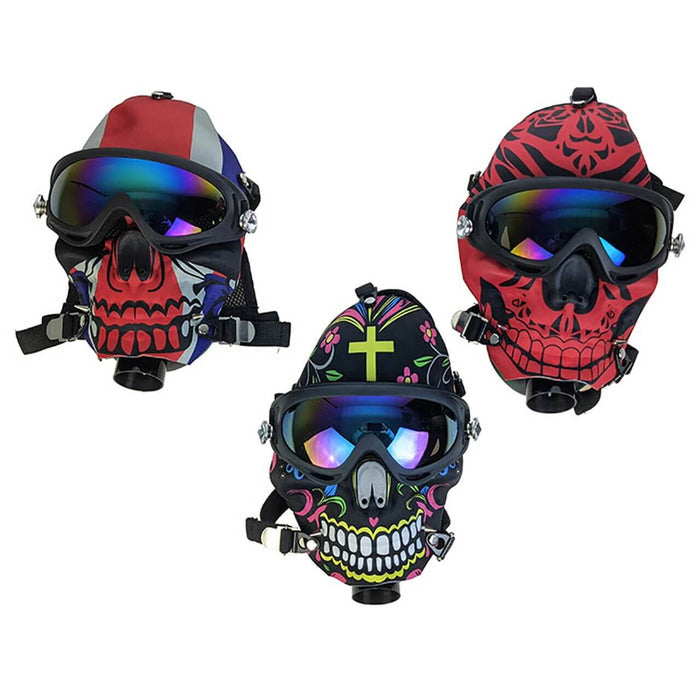 Day of The Dead - Gas Mask Bong WorldofBongs
