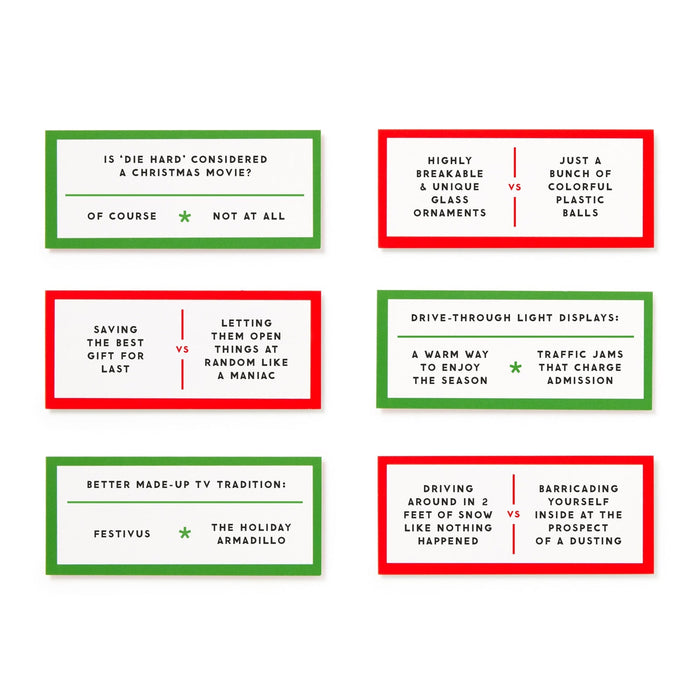 Debatable Holiday Edition Social Game Games Brass Monkey Goods