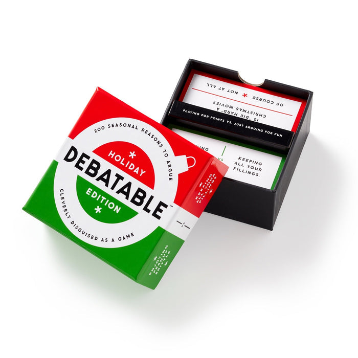 Debatable Holiday Edition Social Game Games Brass Monkey Goods