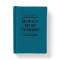 Definitely Not My Passwords - Password Diary Journal Brass Monkey Goods