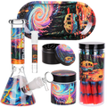 Design Series Beaker Bong Smoker's Kit | 7.75"