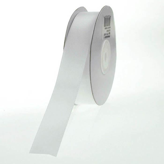 Double Faced Satin Ribbon, 7/8-inch, 25-yard, White