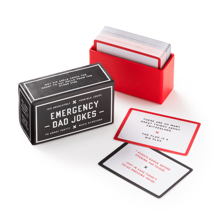 Emergency Dad Jokes Game Set Brass Monkey