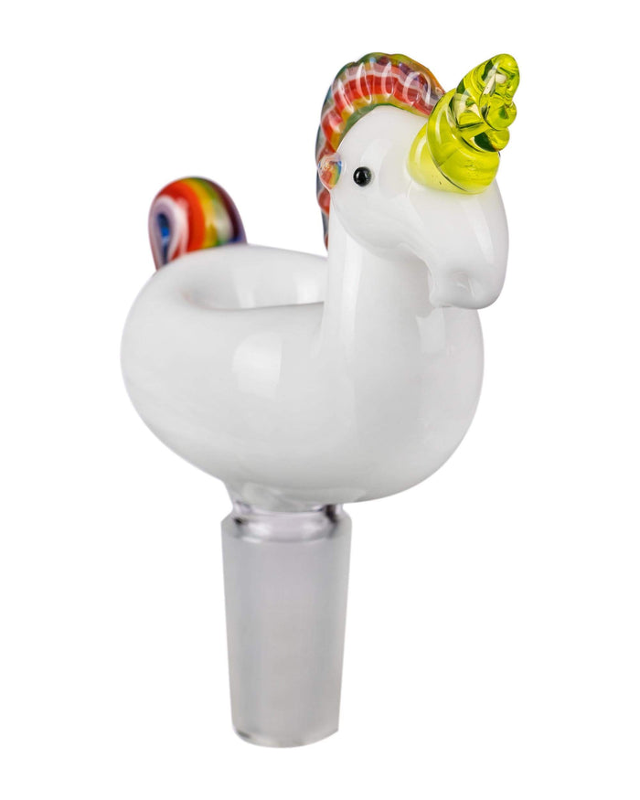 Empire Glassworks UV Horned Unicorn Bowl Empire Glassworks