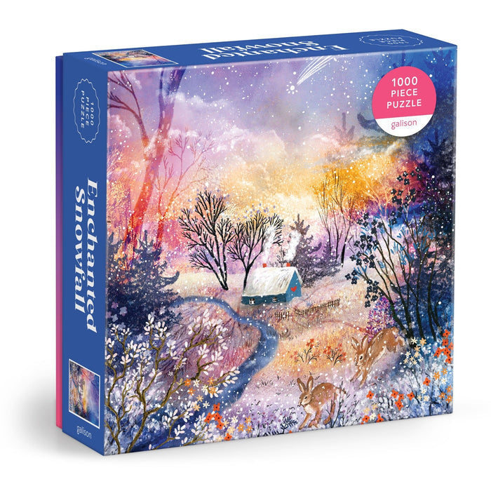 Enchanted Snowfall 1000 Piece Puzzle Jigsaw Puzzle Laivi Põder