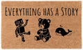 Everything Has a Story Coir Mat