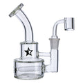 Famous X 6" Stack Percolator Dab Rig