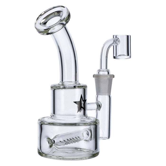 Famous X 6" Stack Percolator Dab Rig