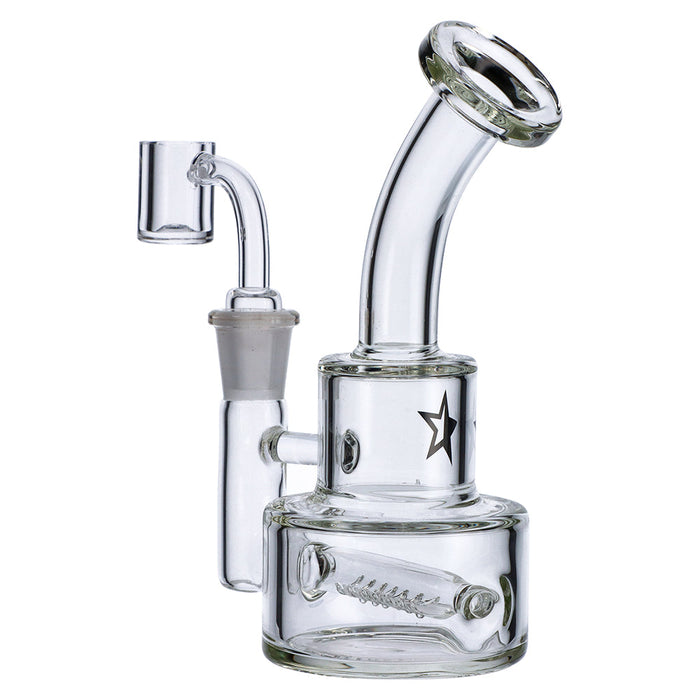 Famous X 6" Stack Percolator Dab Rig
