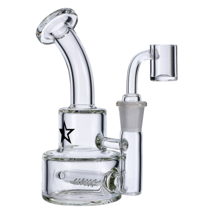 Famous X 6" Stack Percolator Dab Rig