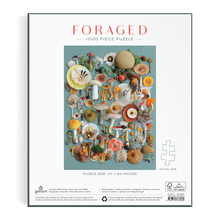 Foraged 1000 Piece Puzzle 1000 Piece Puzzles Galison