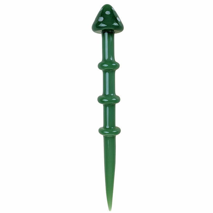 Forest Green Mushroom Dabbing Tool WorldofBongs