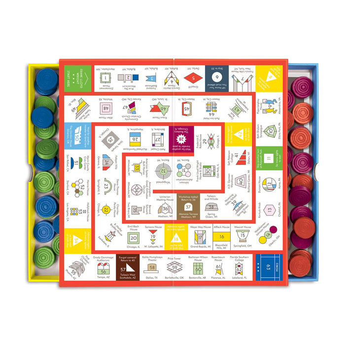 Frank Lloyd Wright 2-In-1 Game Set 2-in-1 Game Sets Frank Lloyd Wright Collection