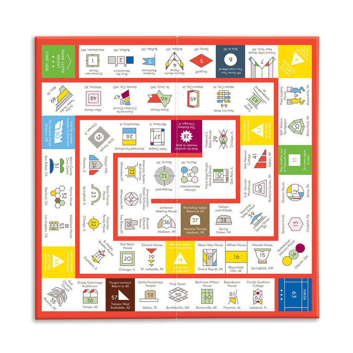 Frank Lloyd Wright 2-In-1 Game Set 2-in-1 Game Sets Frank Lloyd Wright Collection