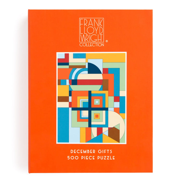 Frank Lloyd Wright December Gifts 500 Piece Book Puzzle 500 Piece Puzzles Frank Lloyd Wright Foundation