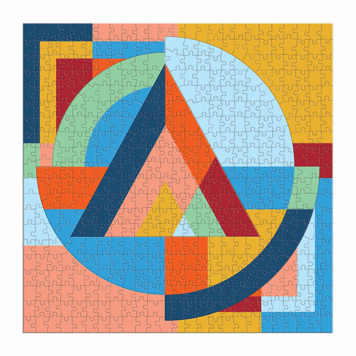 Frank Lloyd Wright Organic Geometry 500 Piece Multi-Puzzle Puzzle Frank Lloyd Wright