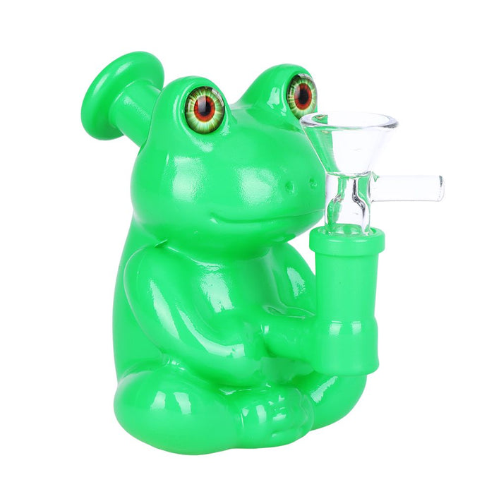 Froggy Glass Bong - 4.25"