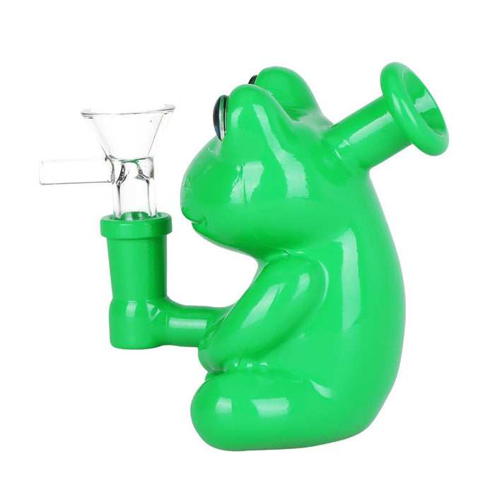 Froggy Glass Bong - 4.25"