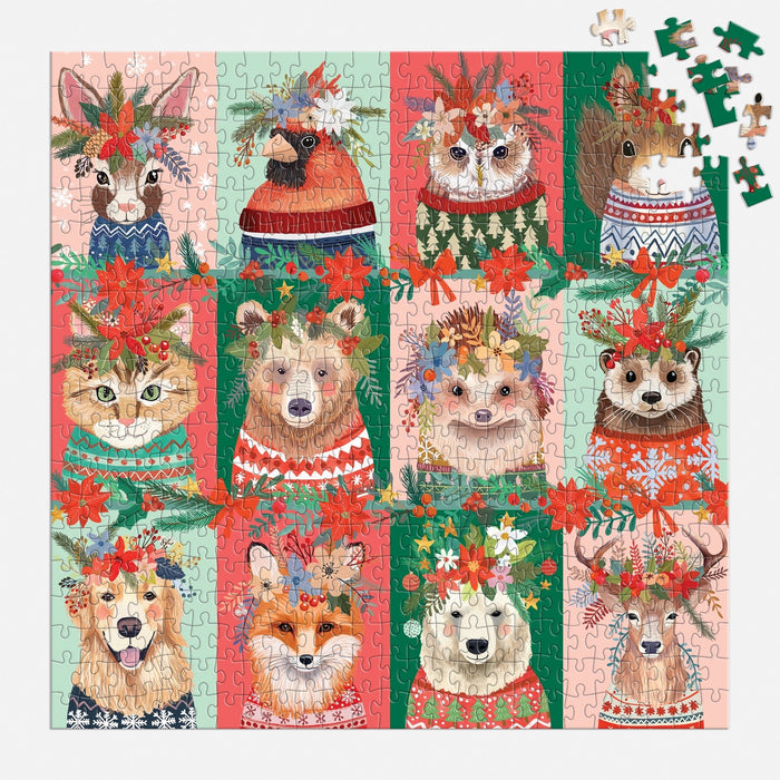 Furry And Bright 500 Piece Puzzle Jigsaw Puzzle Mia Charro