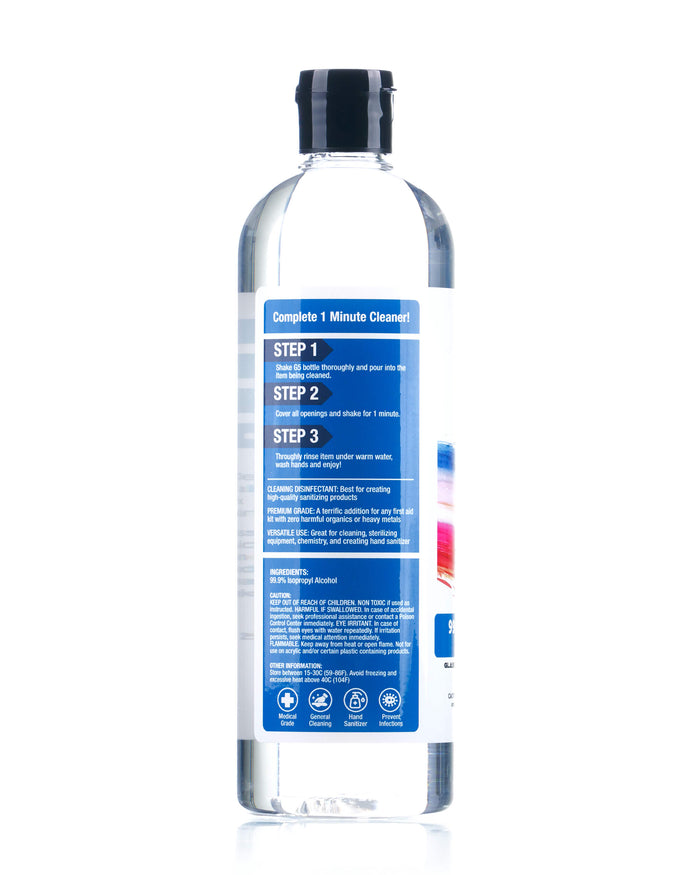 G5 Cleaner 99% ISO Alcohol - 16 OZ worldofbongs