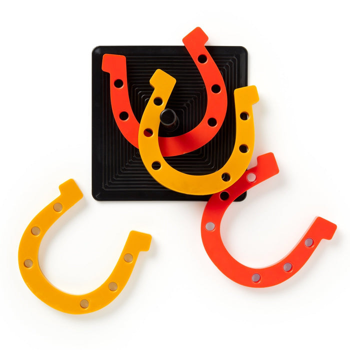 Giddy Up Tabletop Horseshoes Game Games Brass Monkey Goods