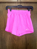 Girls Nike Shorts Lined Size YM Youth Medium 3" Volley  High Waist