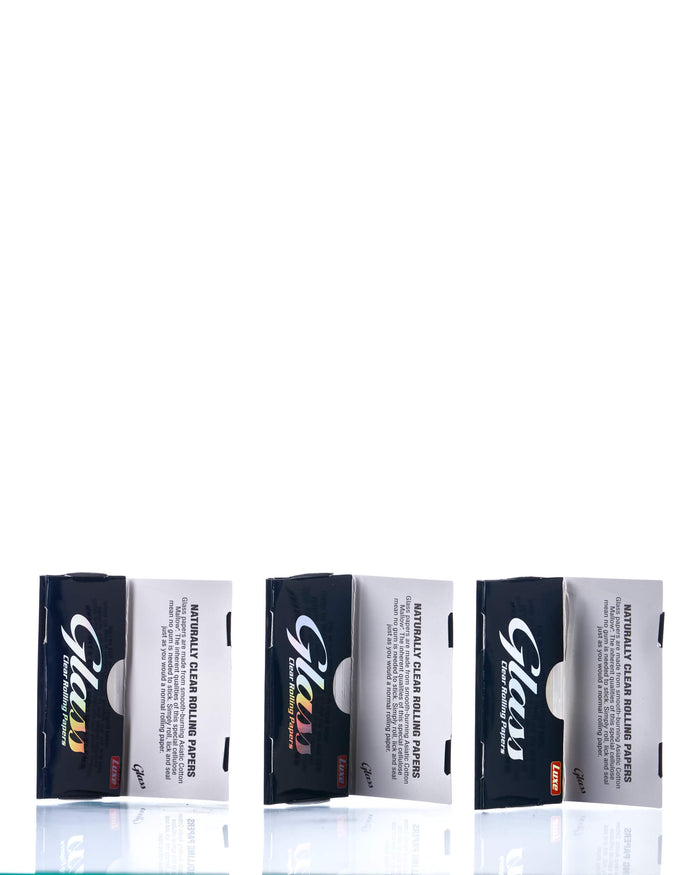 Glass Rolling Paper - 3 Pack Glass Papers