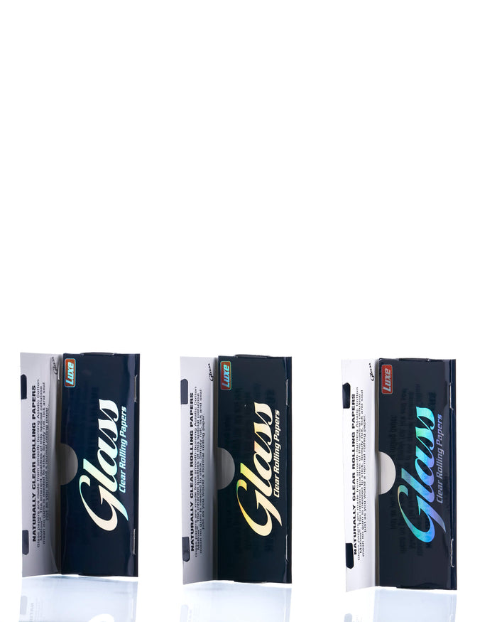 Glass Rolling Paper - 3 Pack Glass Papers