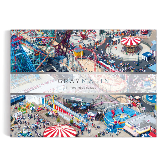 Gray Malin 1000 Piece Puzzle Coney Island 1000 Piece Puzzles Gray Malin