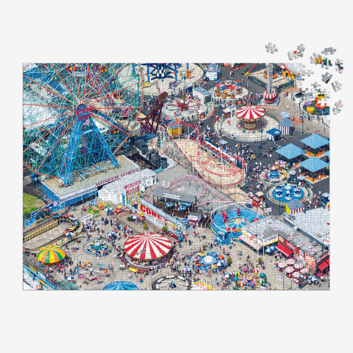 Gray Malin 1000 Piece Puzzle Coney Island 1000 Piece Puzzles Gray Malin