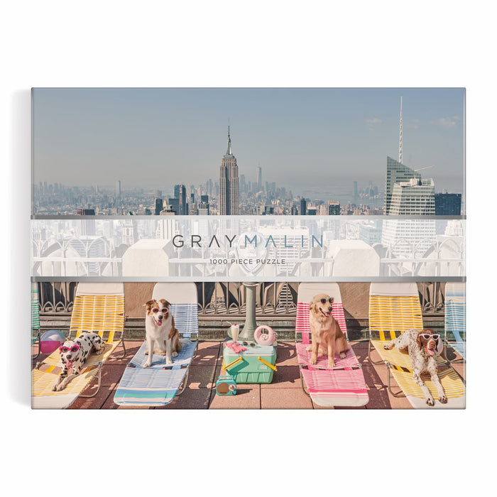 Gray Malin The Dogs of New York City 1000 Piece Puzzle Gray Malin