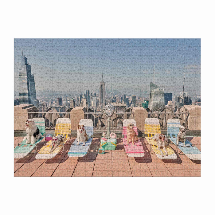 Gray Malin The Dogs of New York City 1000 Piece Puzzle Gray Malin