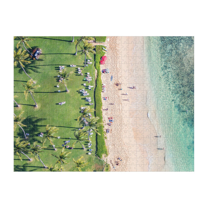 Gray Malin The Hawaii Beach Double Sided 500 Piece Puzzle Double Sided 500 Piece Puzzle Galison