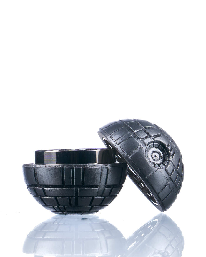 Grey Sphere Grinder worldofbongs