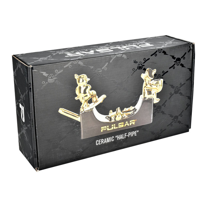 Half-Pipe Skateboard Ramp Dry Ceramic Pipe